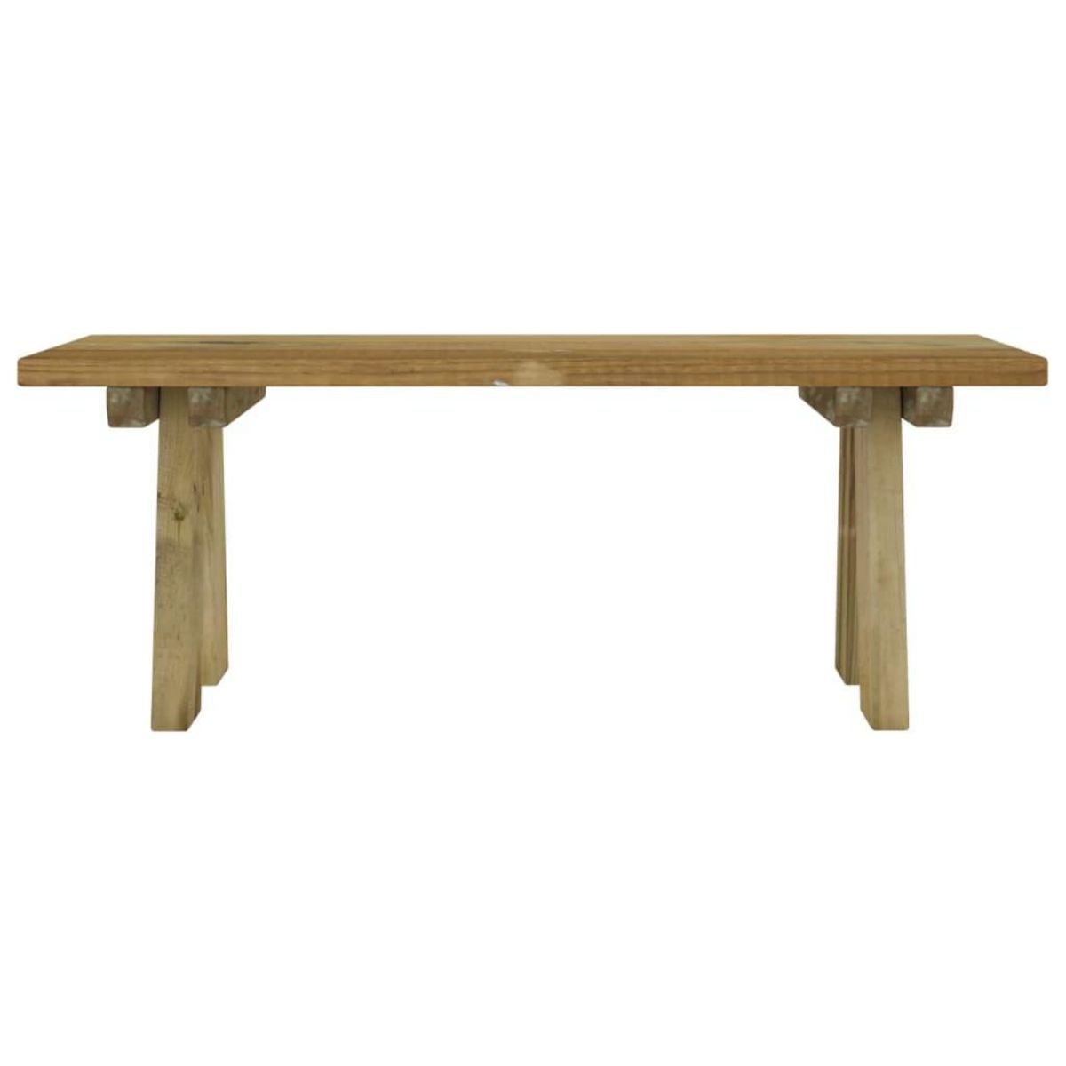 VIDAXL Banc de jardin 110 cm bois de pin massif impregne