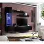 Voir la diapositive 4 : Paris Prix Meuble TV Mural Design  Fly III  210cm Noir