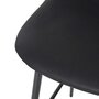 Voir la diapositive 5 : The Home Deco Factory Lot de 2 chaises de bar MALO - Noir