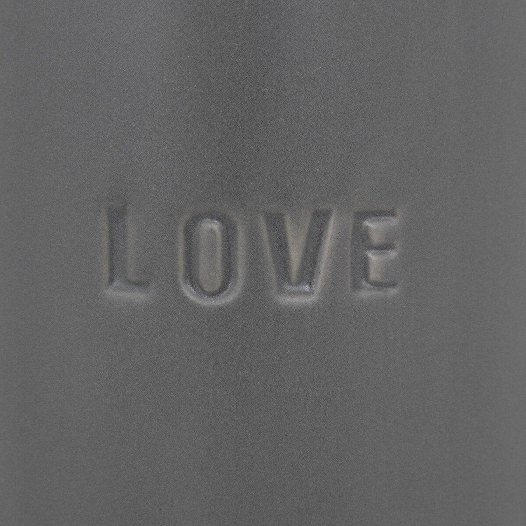 Voir la diapositive 2 : ATMOSPHERA Vase en céramique  avi  20cm gris