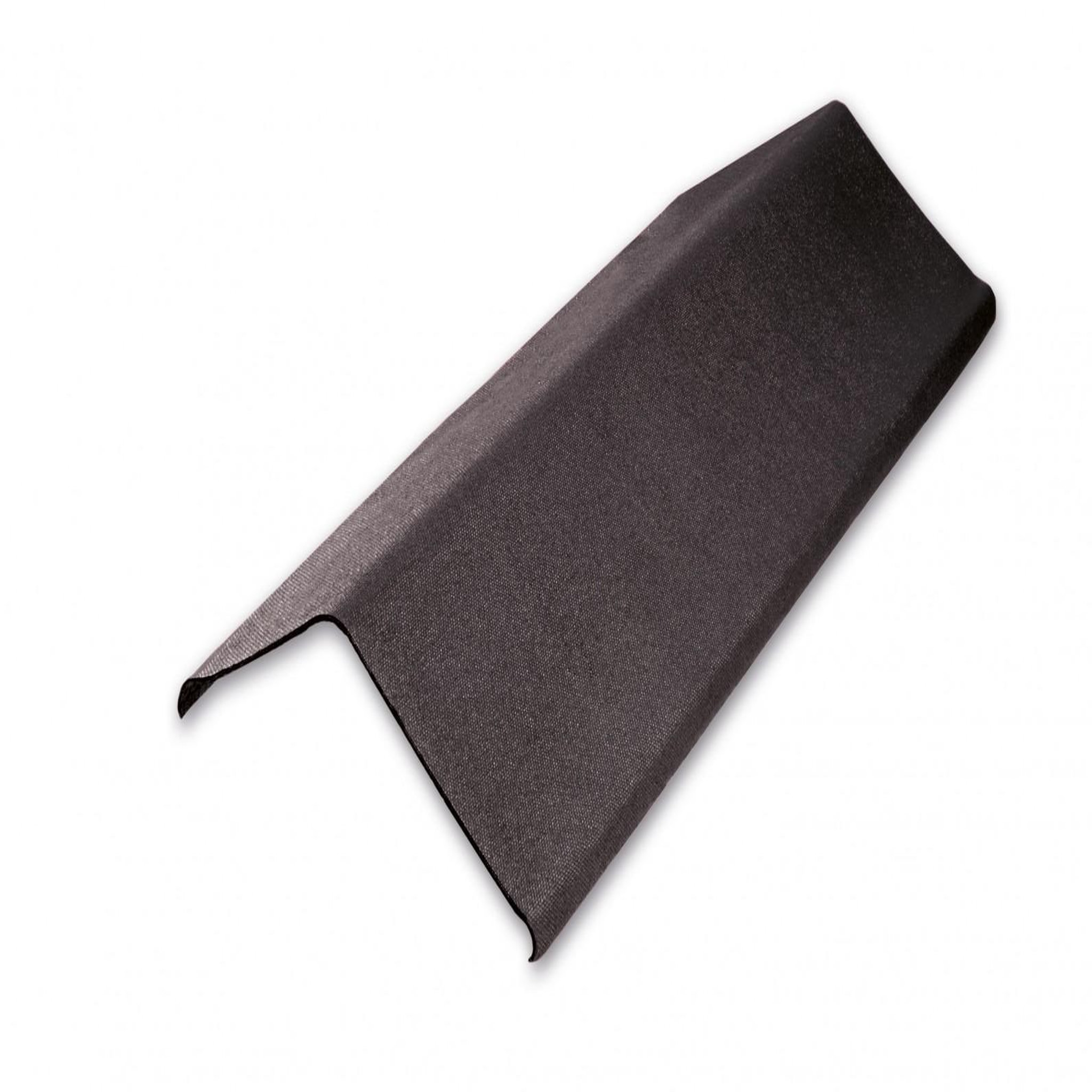 CENTRALE BRICO Rive asymétrique noire intense pour plaques easyfixe/easyline ONDULINE 1m