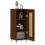 Voir la diapositive 4 : VIDAXL Buffet Chene marron 34,5x34x90 cm Bois d'ingenierie