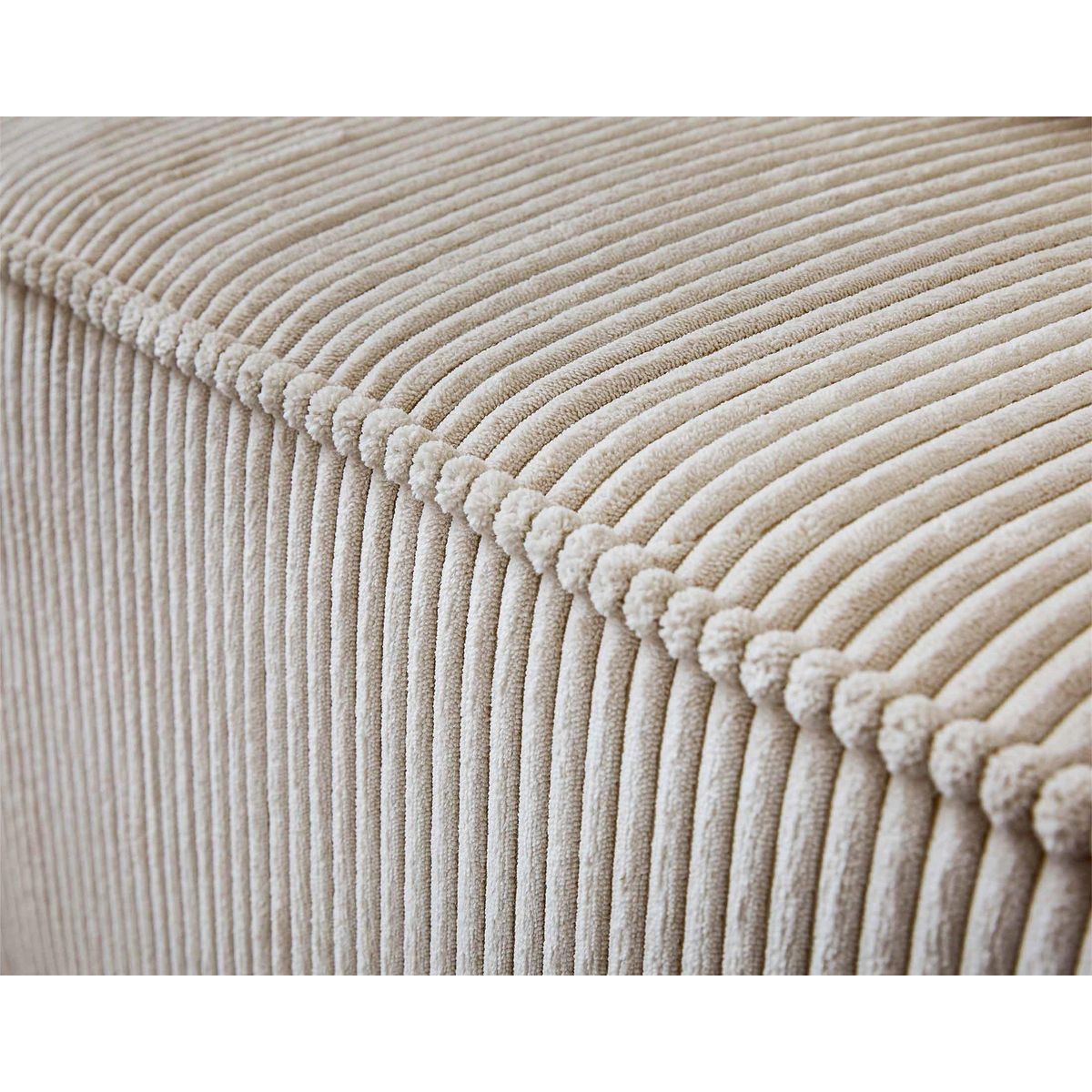 LISA DESIGN Colombine - module d'assise droit - en velours côtelé