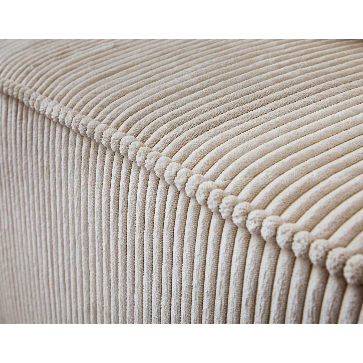 LISA DESIGN Colombine - module d'assise droit - en velours côtelé