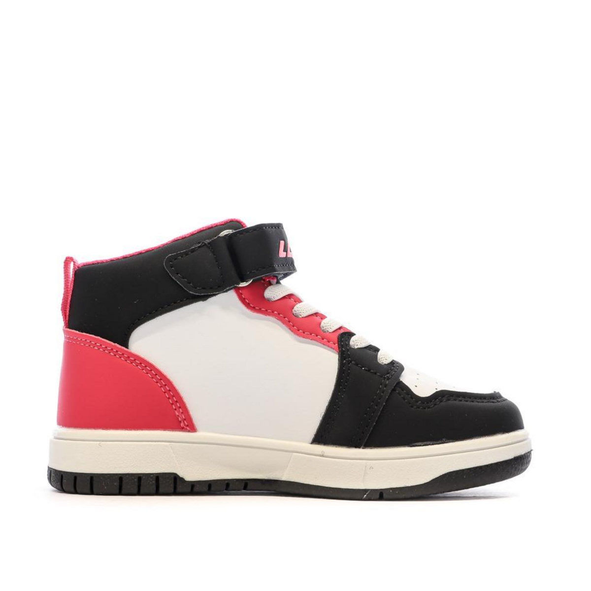 LOTTO Baskets  Blanche/Noir/Rose Garçon Lotto Ravenne