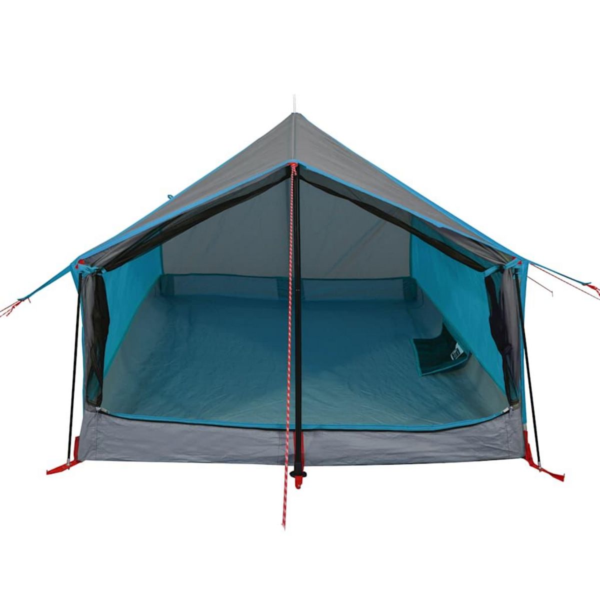 VIDAXL Tente de camping 2 personnes bleu impermeable