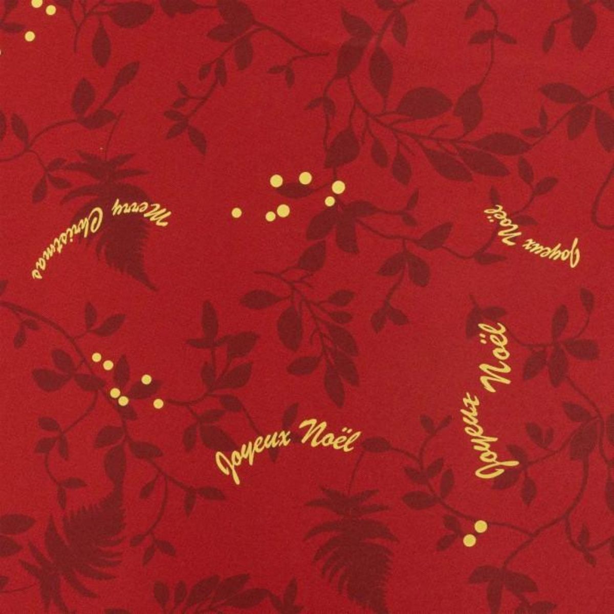 ATMOSPHERA Nappe Antitache Ronde  Maison des Couleurs  180cm Rouge