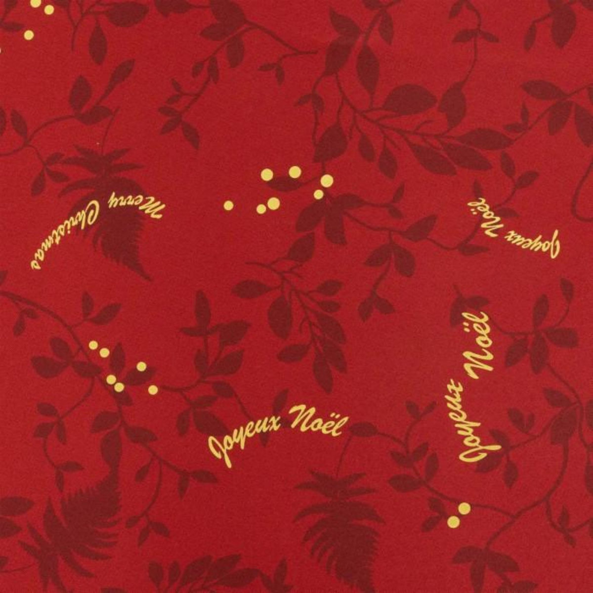 ATMOSPHERA Nappe Antitache Ronde  Maison des Couleurs  180cm Rouge