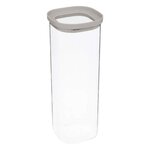 FIVE Bocal en Verre  Hermet  2L Transparent & Beige