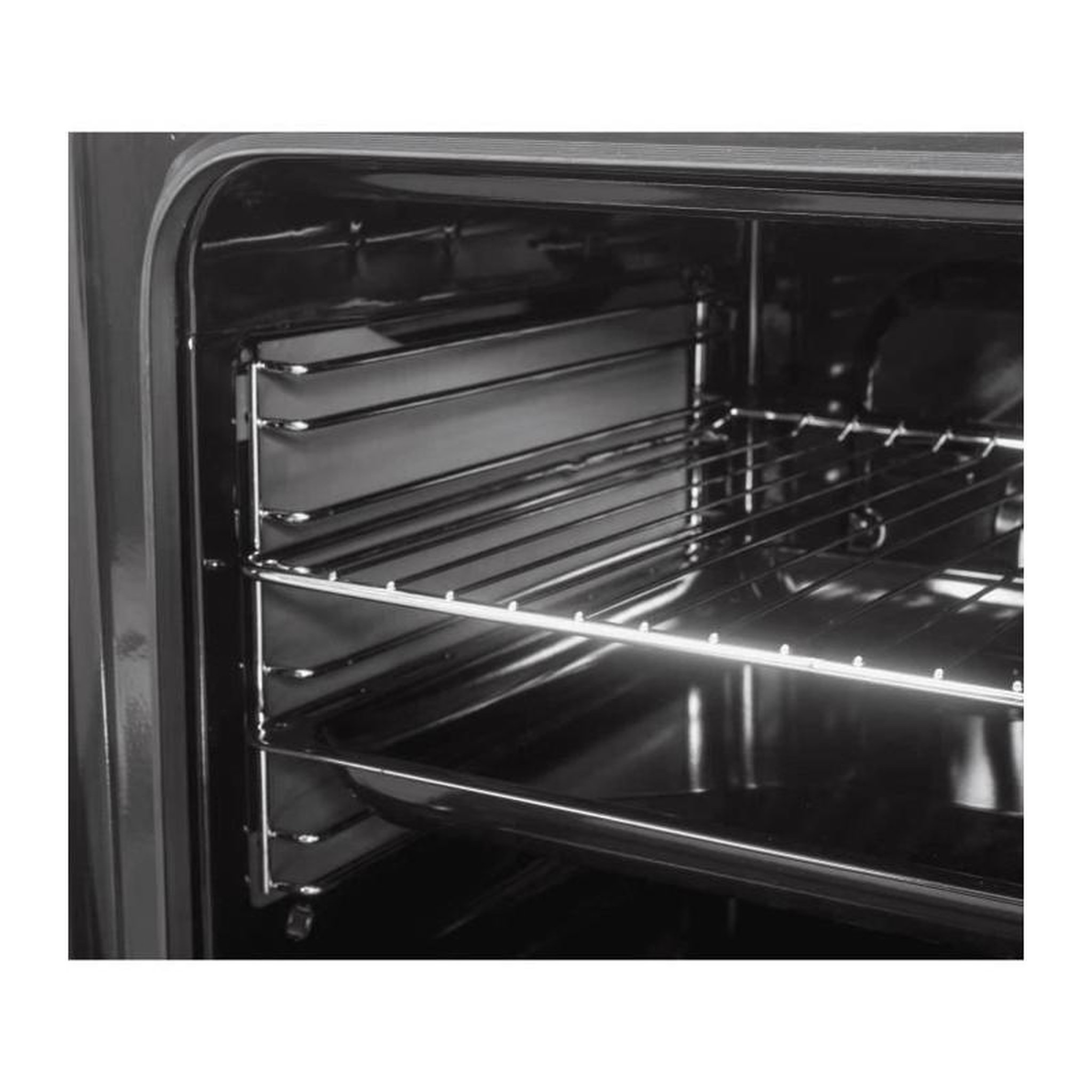 Voir la diapositive 5 : CONTINENTAL EDISON Cuisinière vitrocéramique 4 feux Silver – Continental Edison CECV60FCS