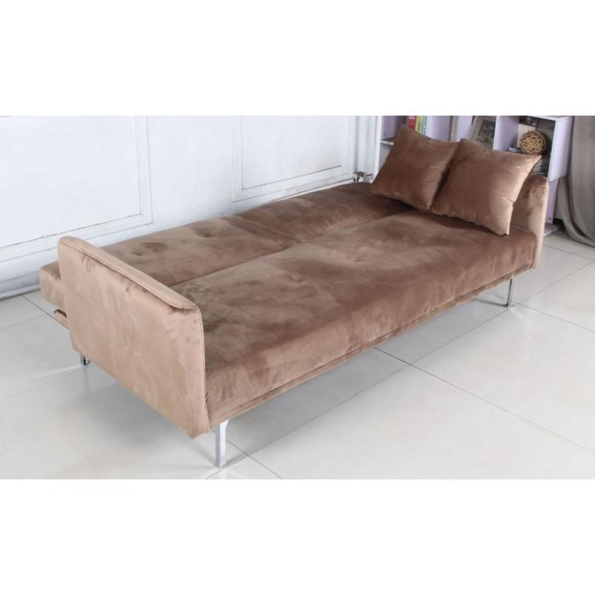 Paris Prix Canapé Convertible 3 Places  Lacla  191cm Taupe