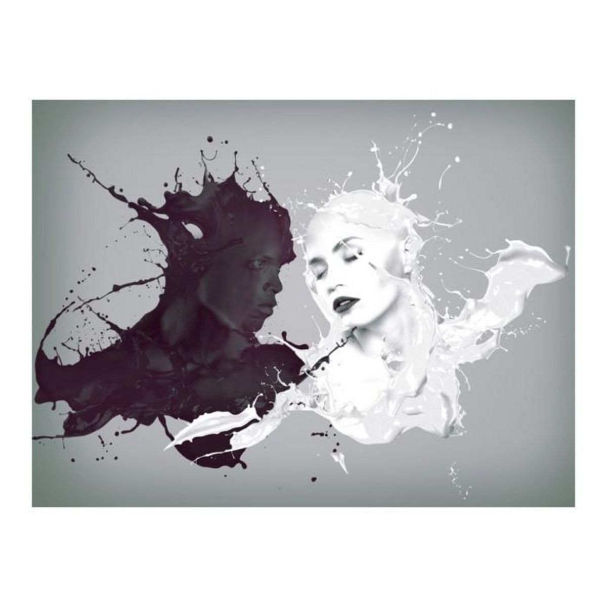 Paris Prix Papier Peint  Les Opposés S'attirent