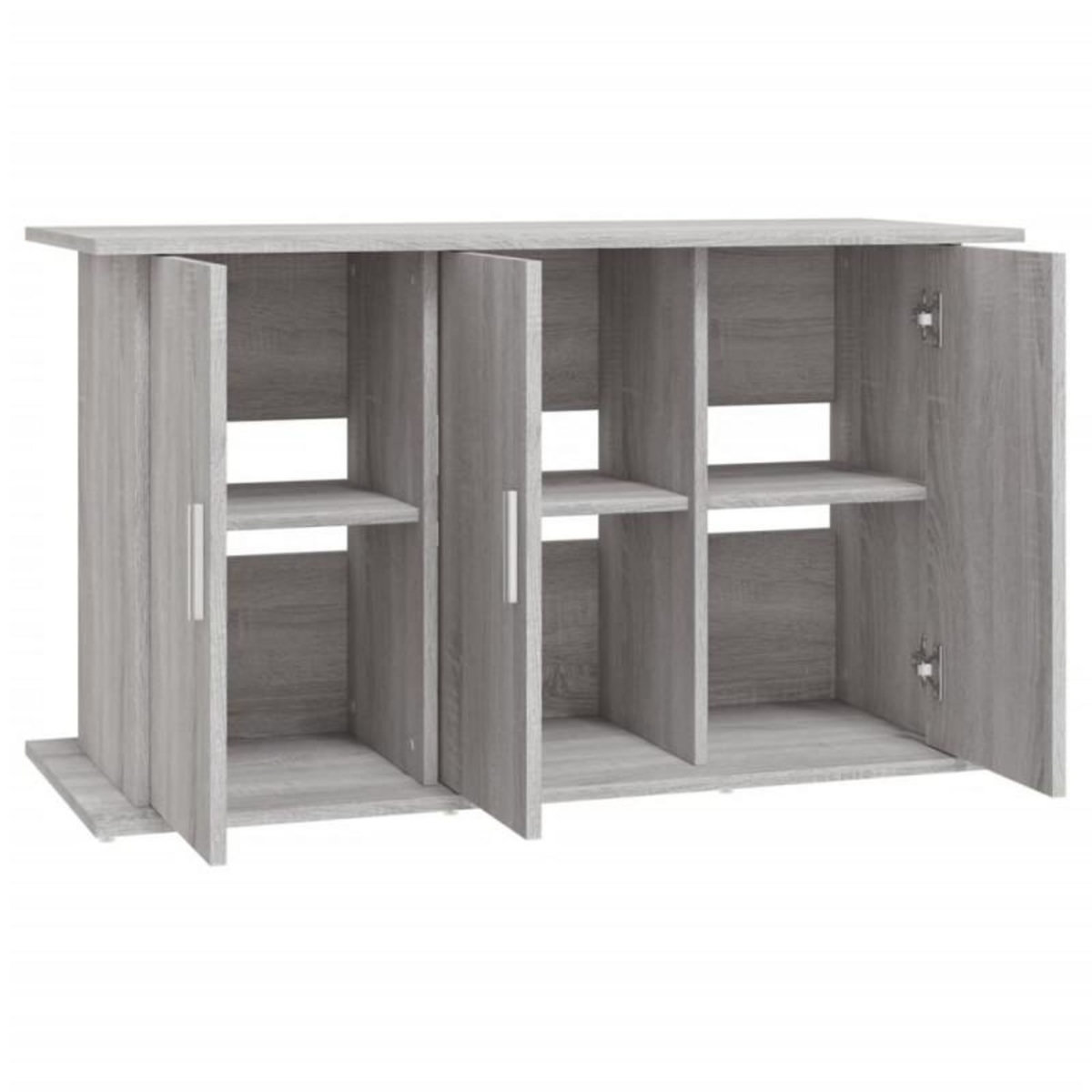 VIDAXL Support pour aquarium sonoma gris 101x41x58cm bois d ingénierie