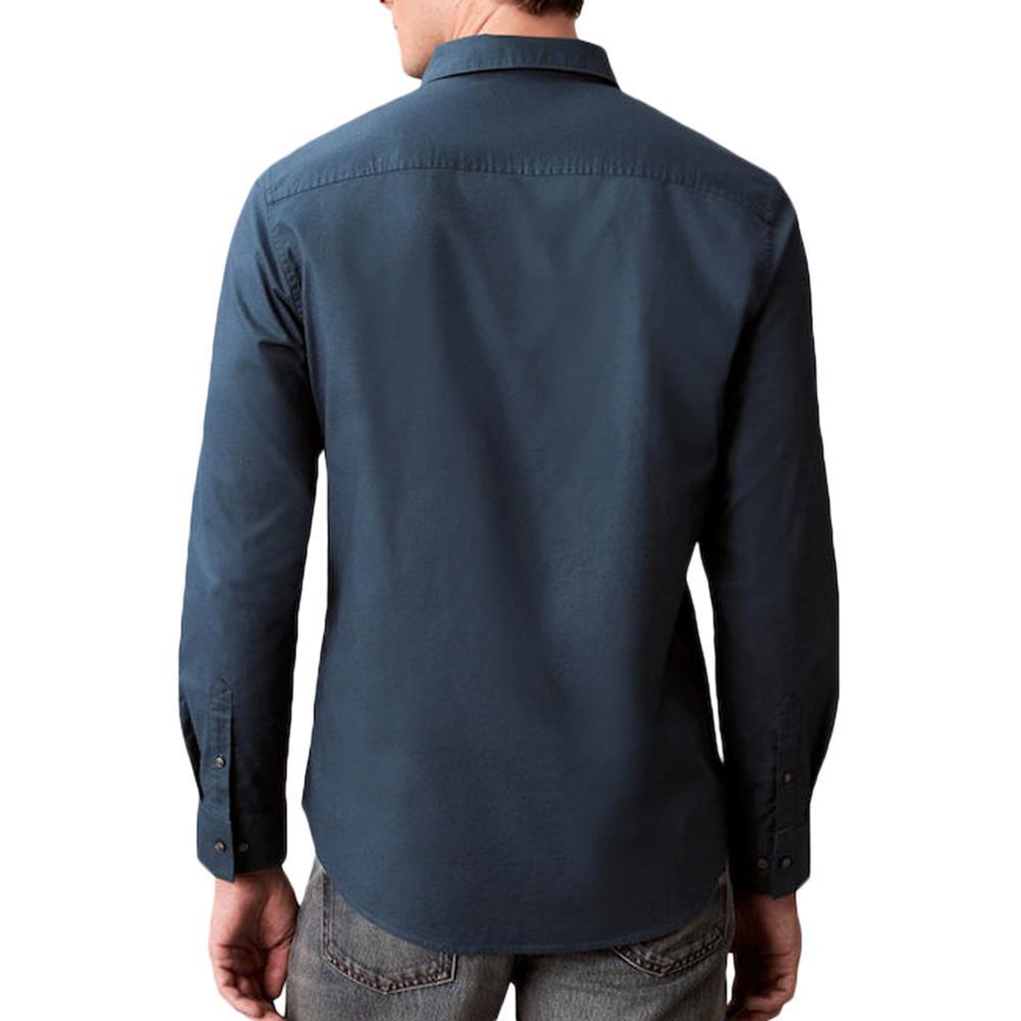 Voir la diapositive 2 : CALVIN KLEIN JEANS Chemise Bleu Teal Homme Calvin Klein Jeans Oxfords