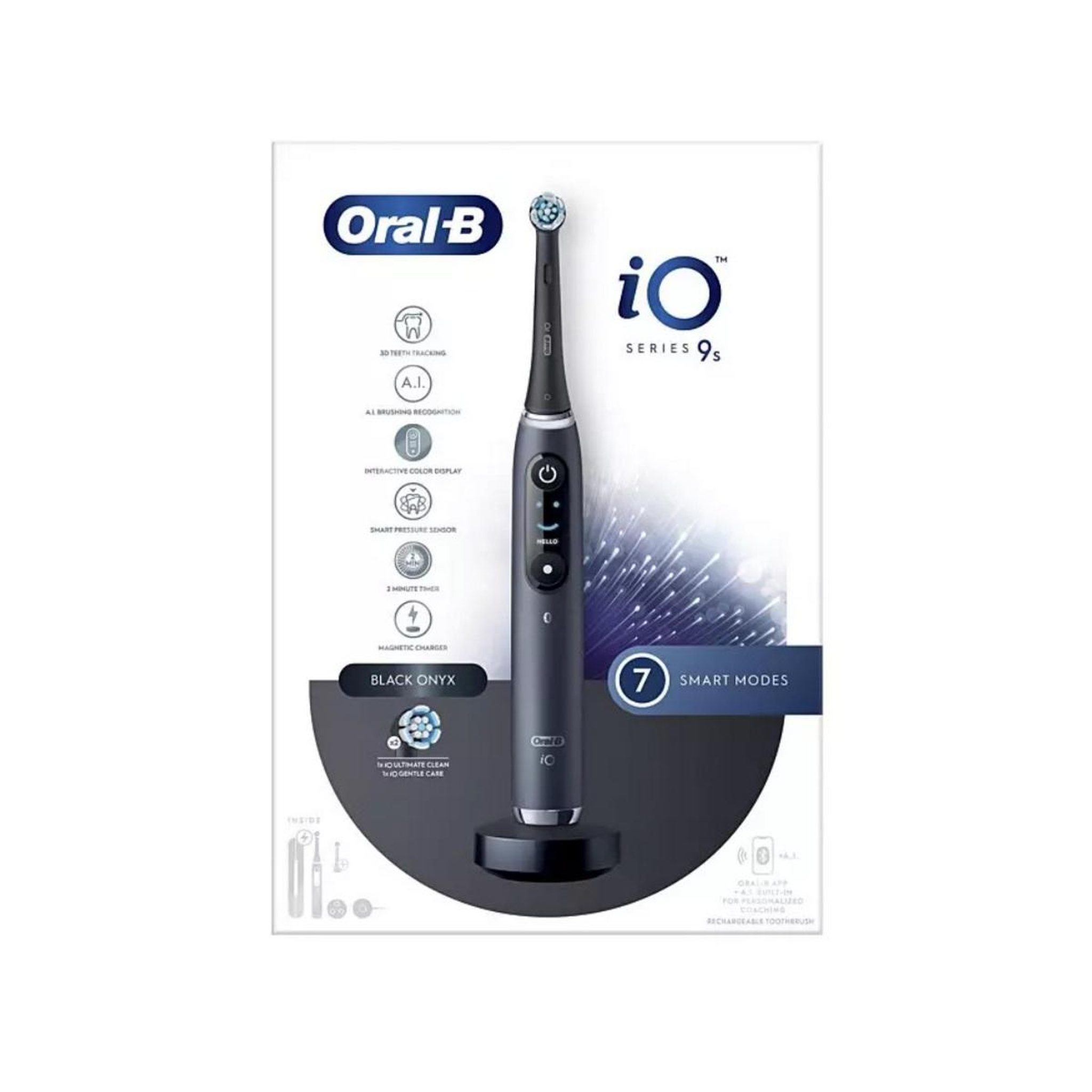 Voir la diapositive 3 : BRAUN Brosse à dents électrique - ioseries9blackonyx