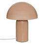 Voir la diapositive 1 : ATMOSPHERA Lampe champignon en métal LITO - D. 20 cm - Beige