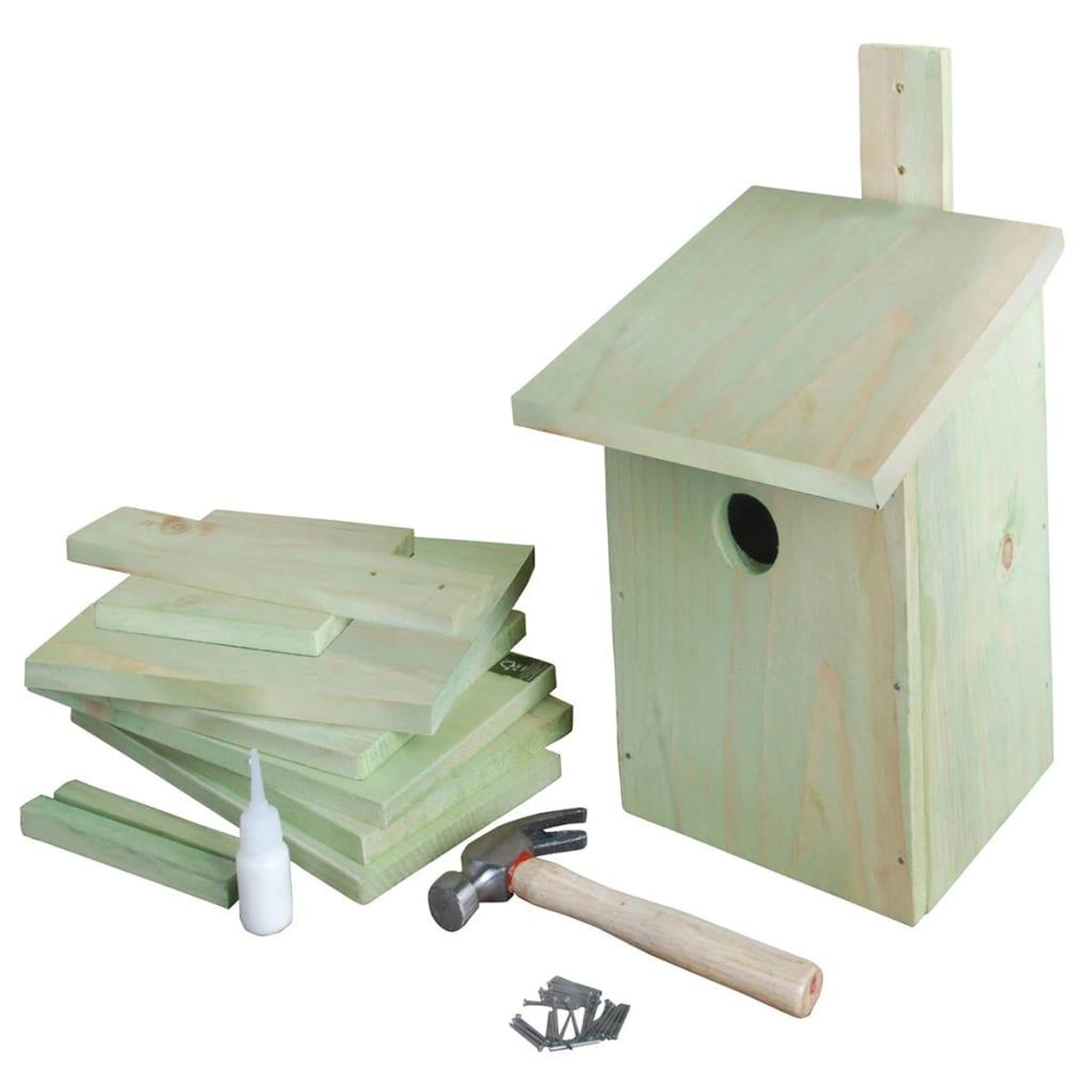Voir la diapositive 2 : ESSCHERT DESIGN Esschert Design Nichoir 21,3 x 17 x 23,3 cm KG52