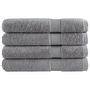 Voir la diapositive 1 : VIDAXL Serviettes de qualité supérieure SOLUND 4 pcs gris 600 g m²