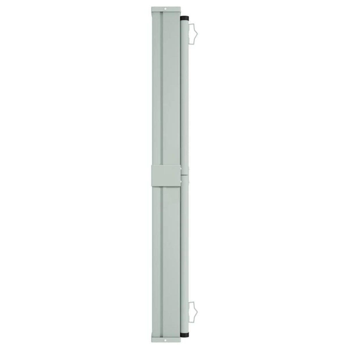 VIDAXL Auvent lateral retractable de patio 140x600 cm Marron