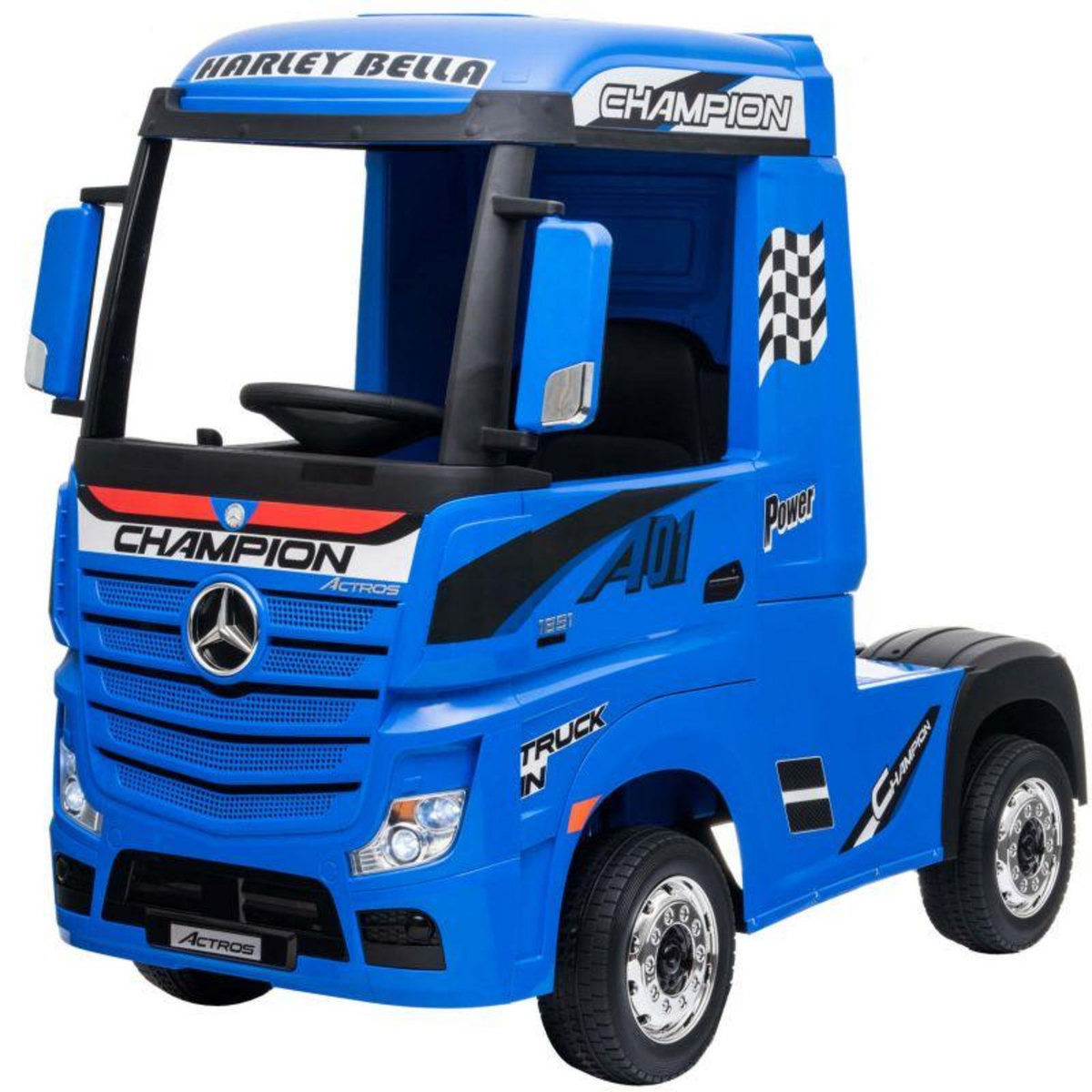 Mercedes Benz Camion Electrique Mercedes Benz 35W pour Enfant avec Télécommande Parentale
