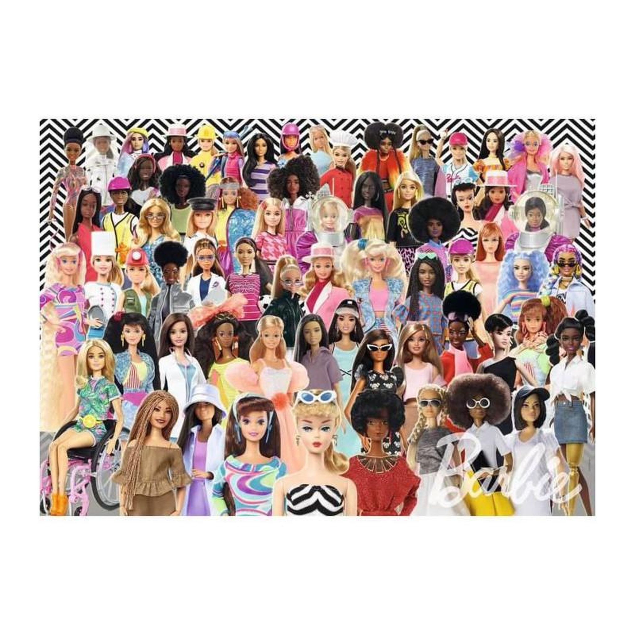 RAVENSBURGER Puzzle 1000 p Barbie