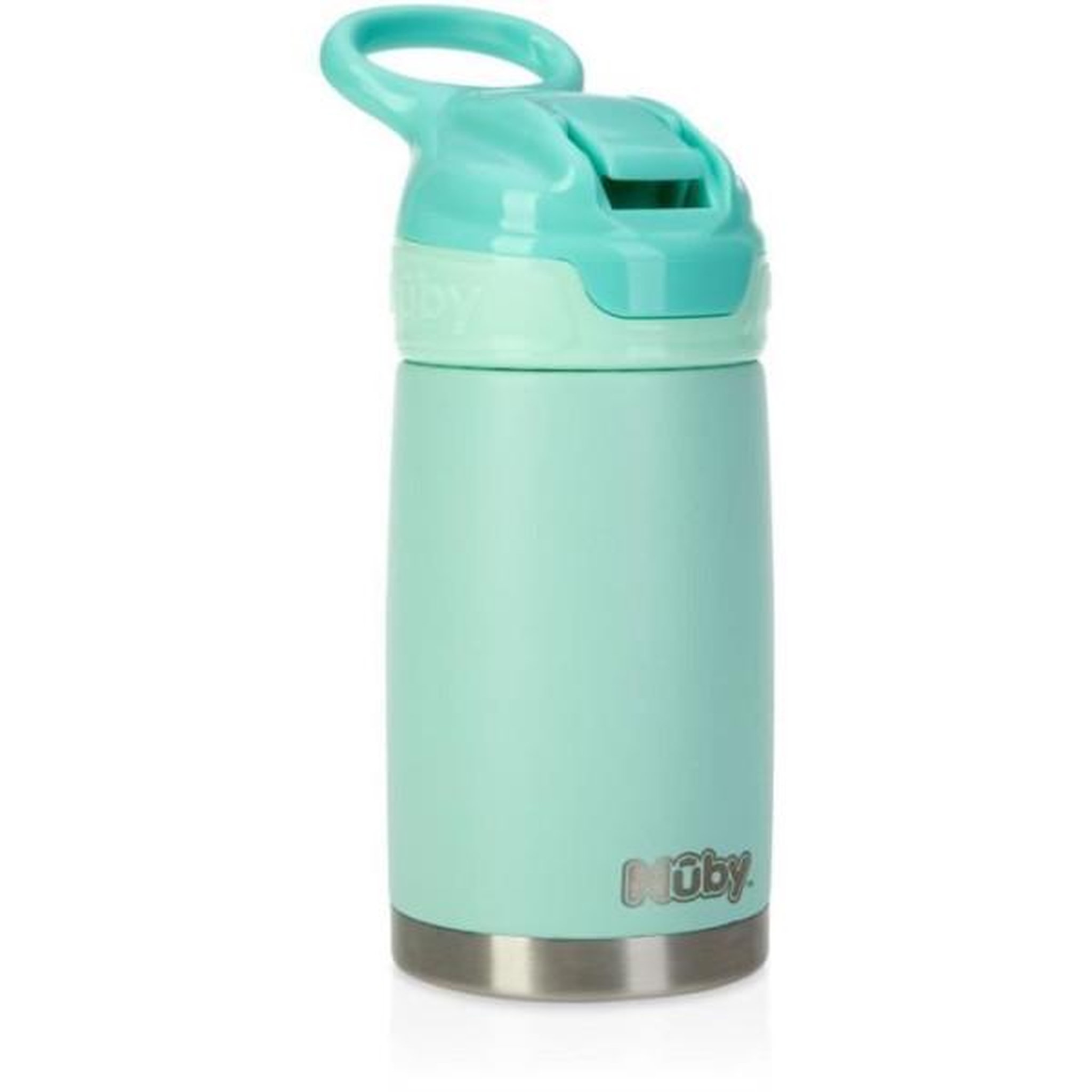 Voir la diapositive 2 : NUBY Gourde isotherme - NUBY - 300 ml - Acier inocydable - Turquoise