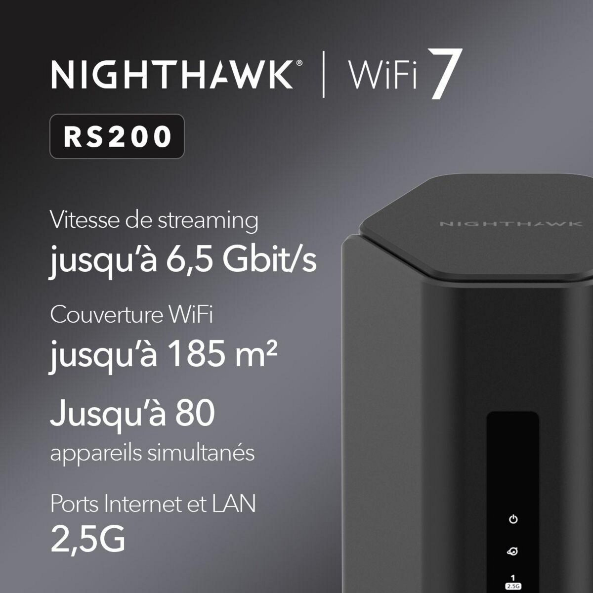Netgear Routeur Wifi WiFi 7 BE6500