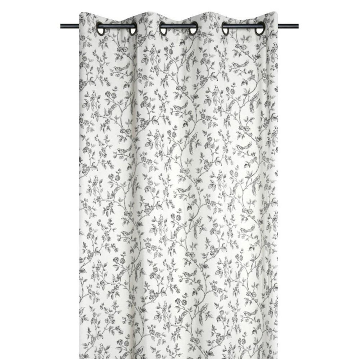 Lovely Casa Rideau à œillets 140x260 cm CLARINE écru