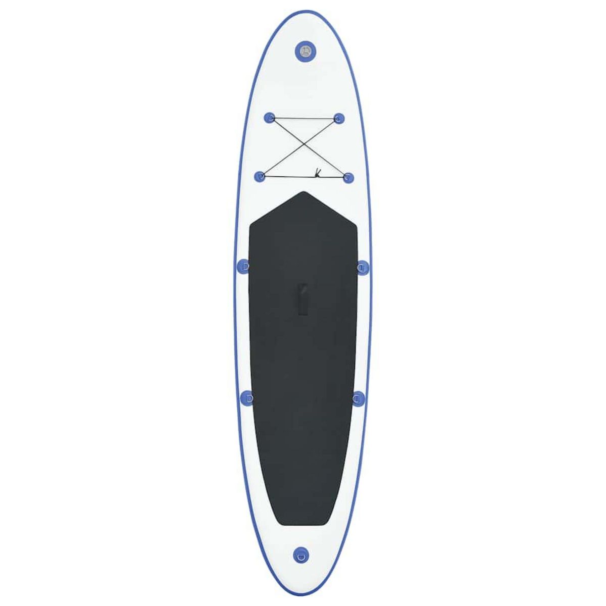 VIDAXL Ensemble de planches SUP gonflables bleu et blanc