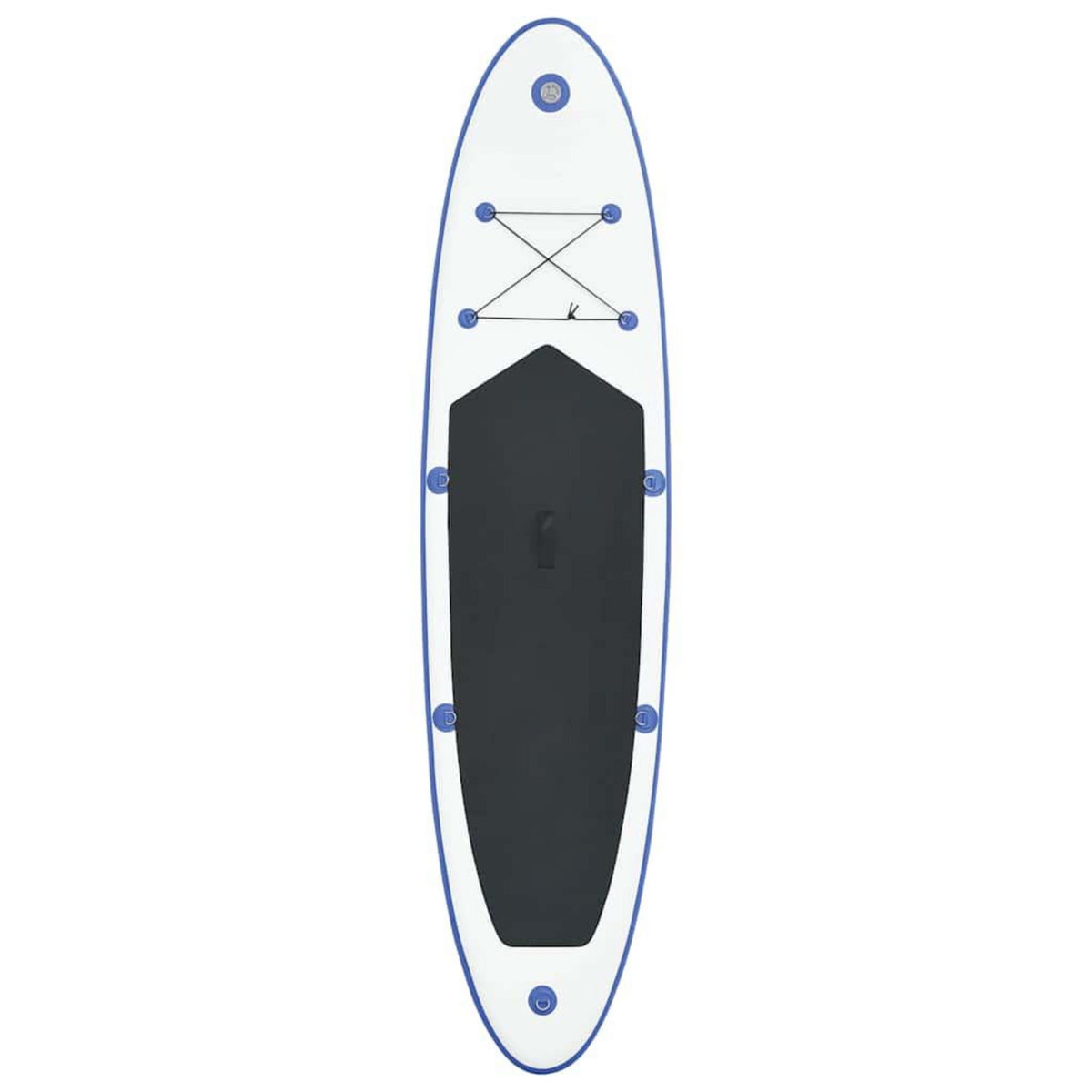 VIDAXL Ensemble de planches SUP gonflables bleu et blanc