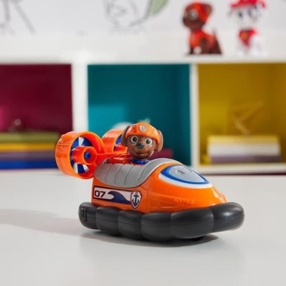 PAW PATROL Véhicule avec Figurine Zuma Paw Patrol Pat'Patrouille