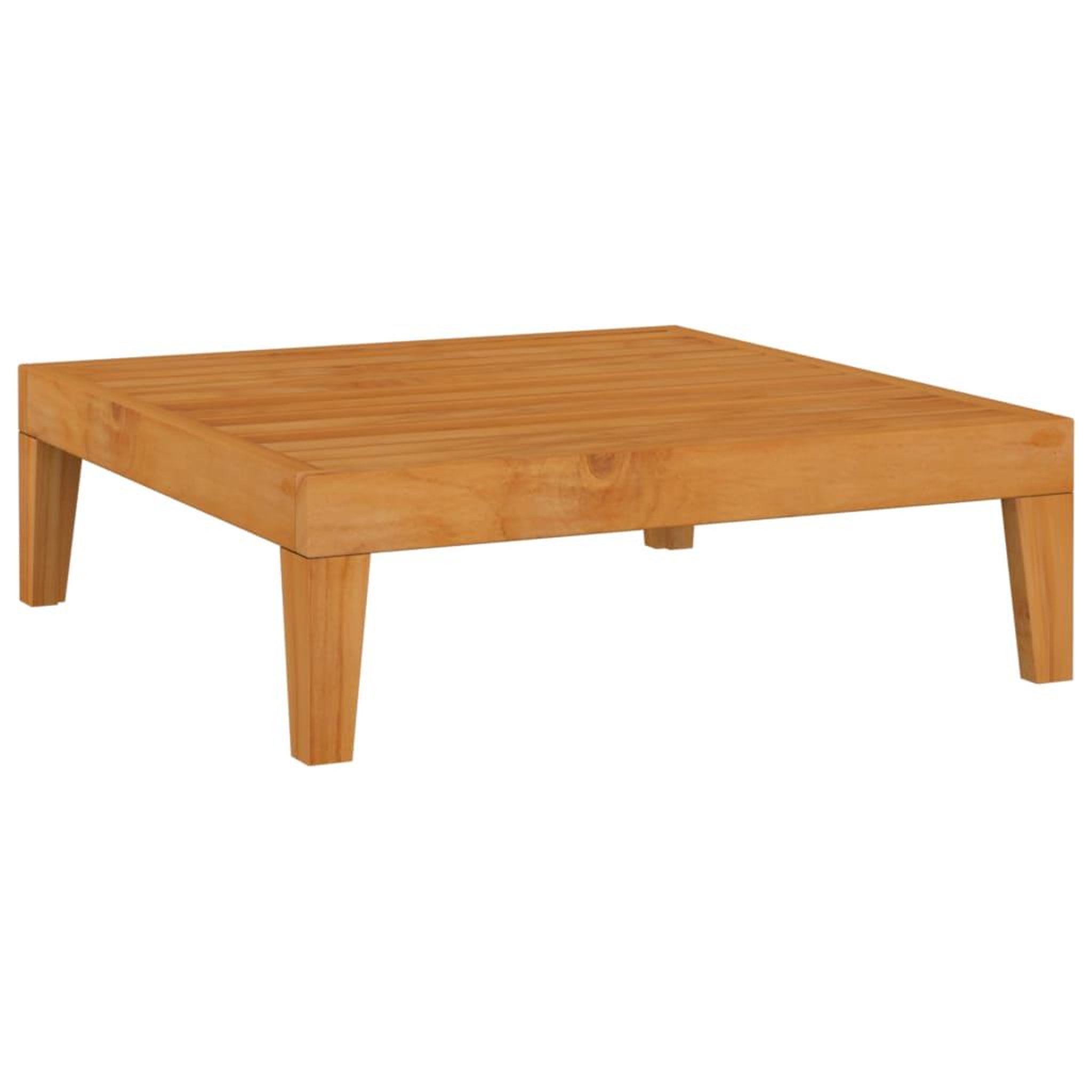 Voir la diapositive 1 : VIDAXL Table de jardin 68,5x68,5x24 cm Bois d'acacia massif