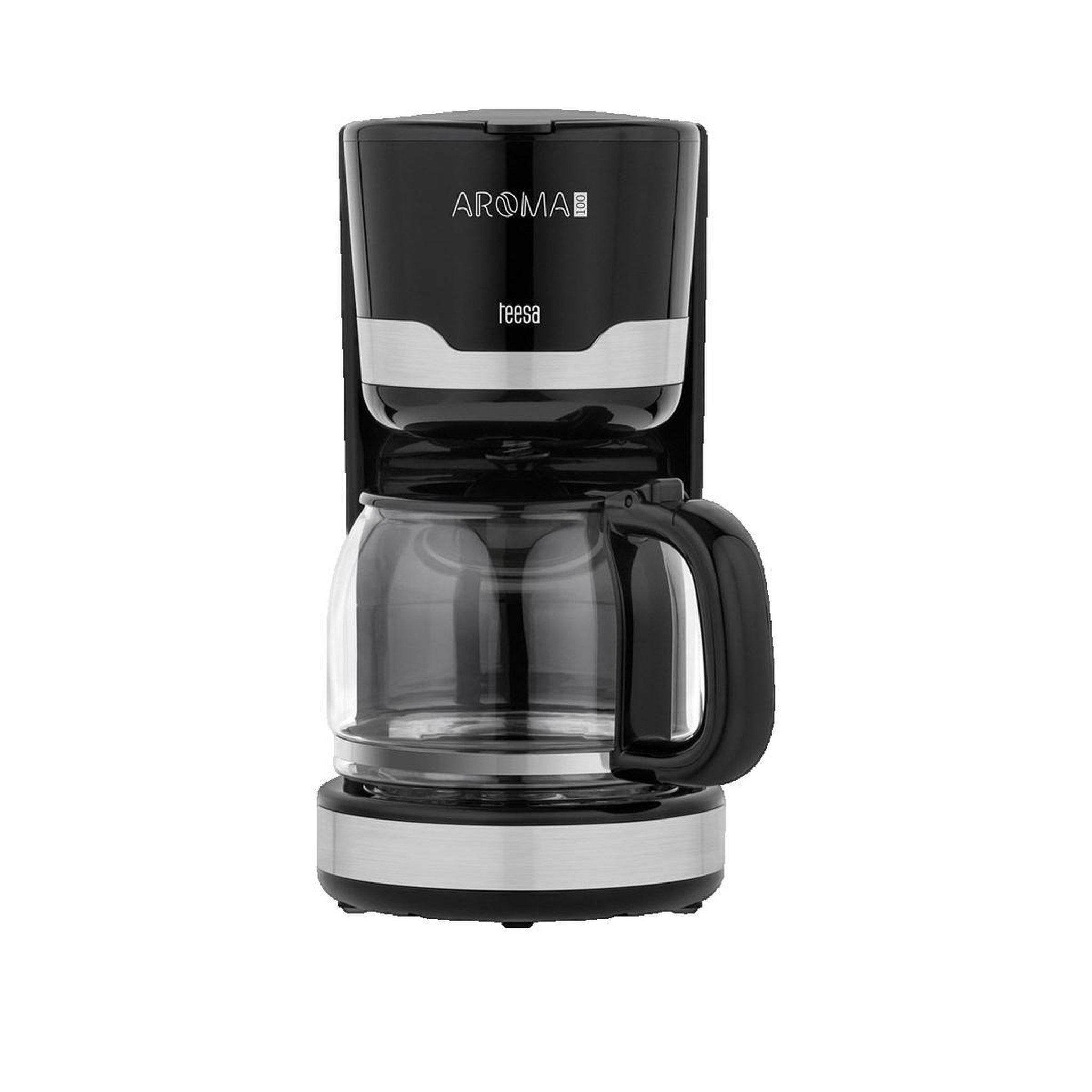 Tesa Cafetière teesa Moderne filtre 12 tasses noire