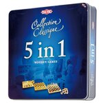 Tactic TACTIC Wooden Games, 5in1