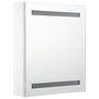 Voir la diapositive 3 : VIDAXL Armoire de salle de bain a miroir LED 50x13,5x60 cm