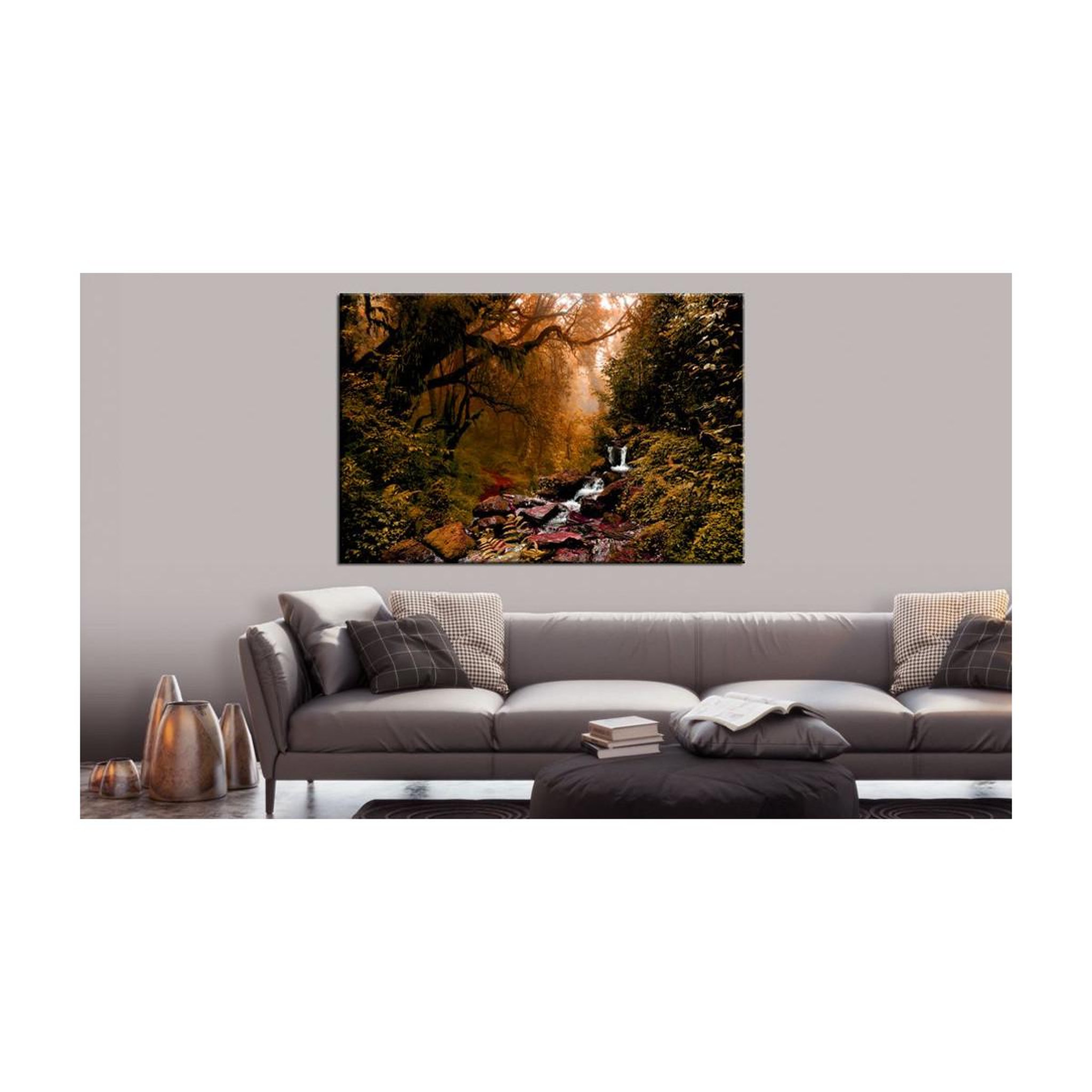 Voir la diapositive 2 : Paris Prix Tableau Imprimé  Autumn Waterfall