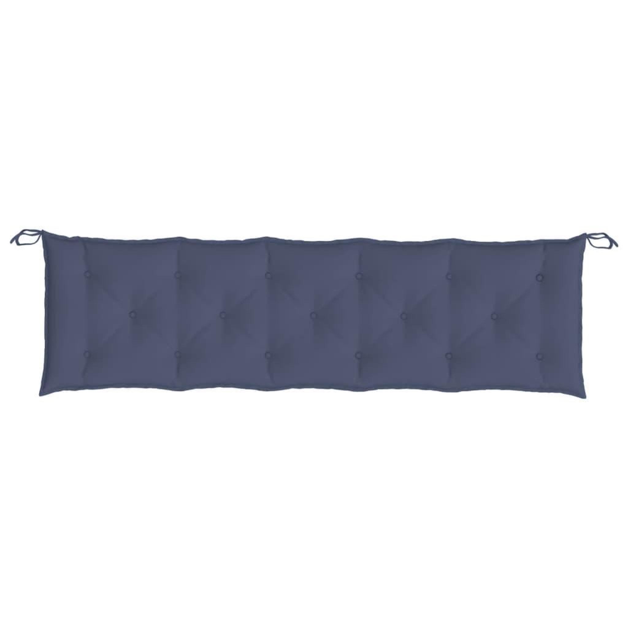 Voir la diapositive 2 : VIDAXL Coussin de banc de jardin bleu marine 180x50x7 cm tissu oxford