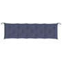 Voir la diapositive 2 : VIDAXL Coussin de banc de jardin bleu marine 180x50x7 cm tissu oxford