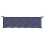 Voir la diapositive 2 : VIDAXL Coussin de banc de jardin bleu marine 180x50x7 cm tissu oxford