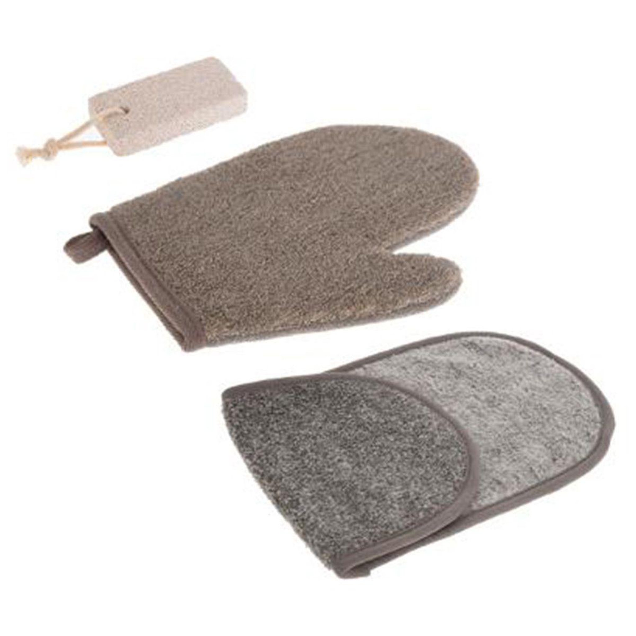 Body beauty Lot de 3 accessoires  spa  38cm gris