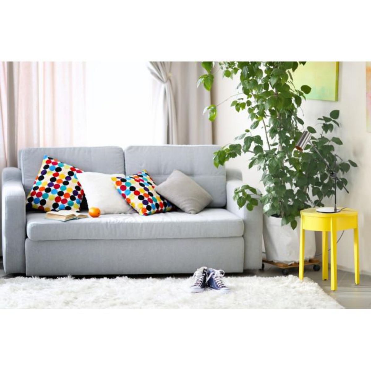 Paris Prix Lampe à Poser Design  Target  64cm Argent