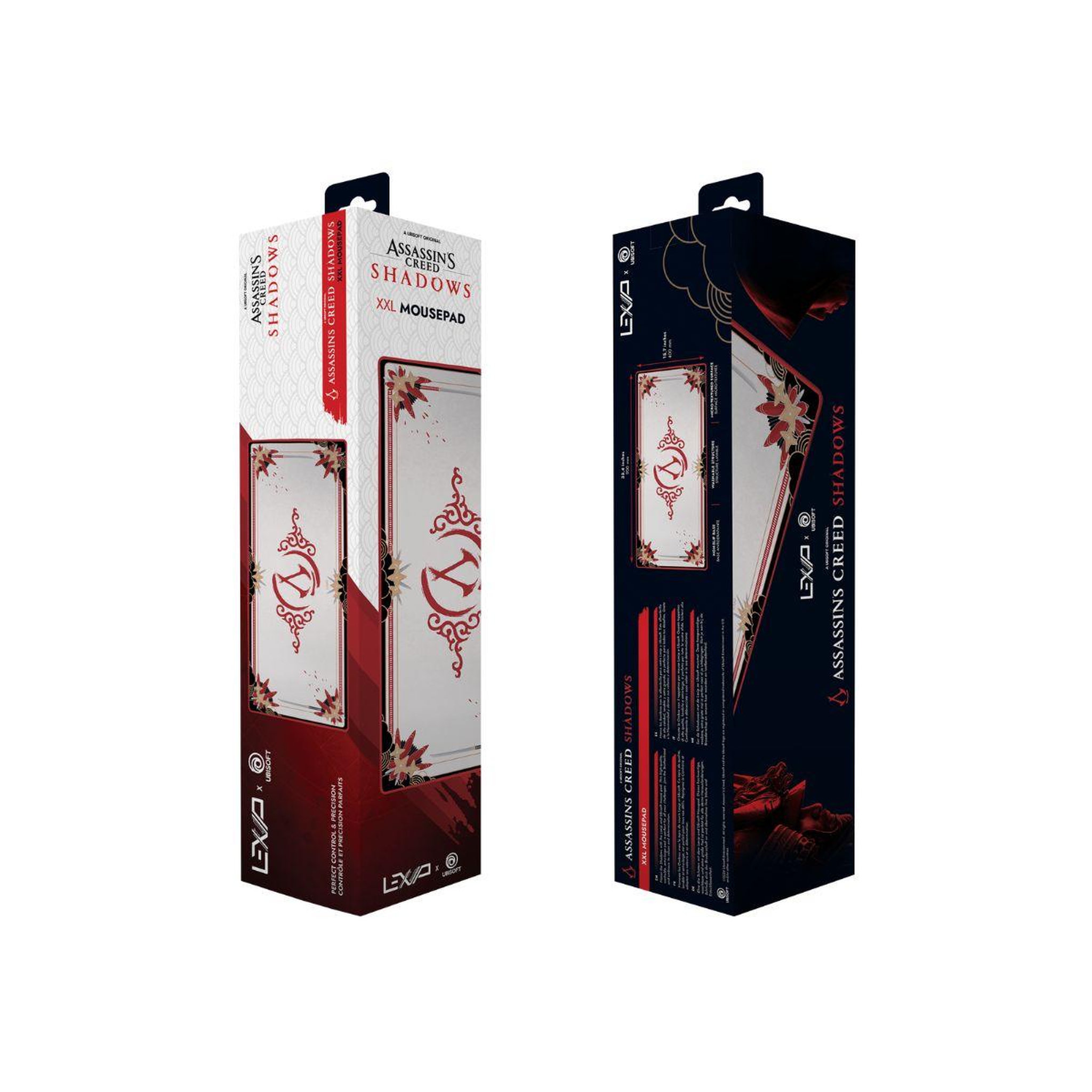 Voir la diapositive 2 : LEXIP Tapis de souris assassin's creed shadows xxl
