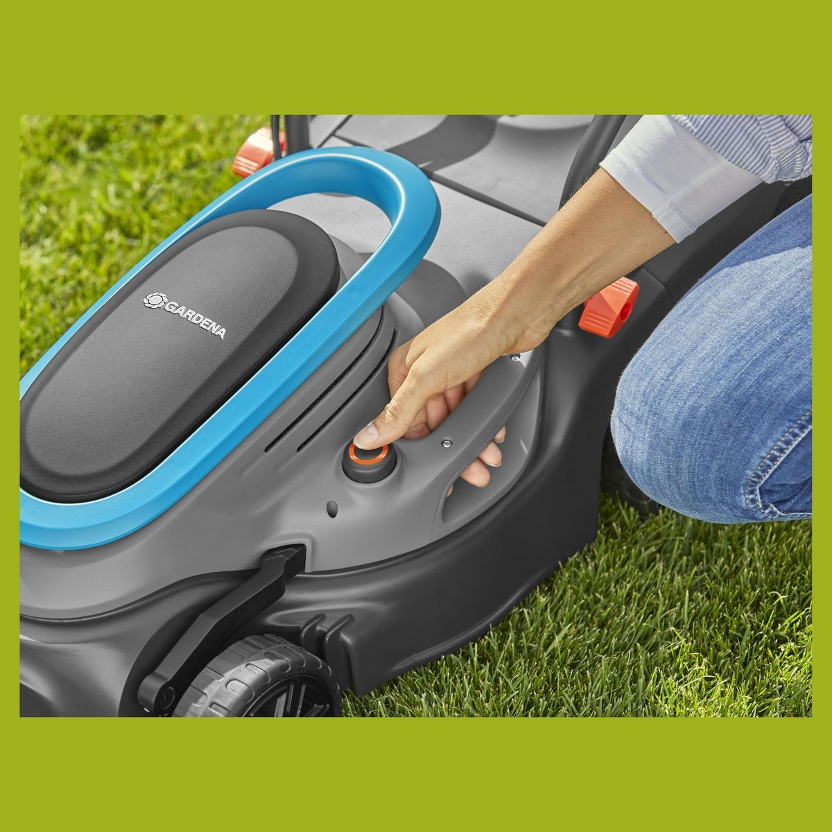 GARDENA Tondeuse électrique  - 1200W - Coupe 32cm - POWERMAX 