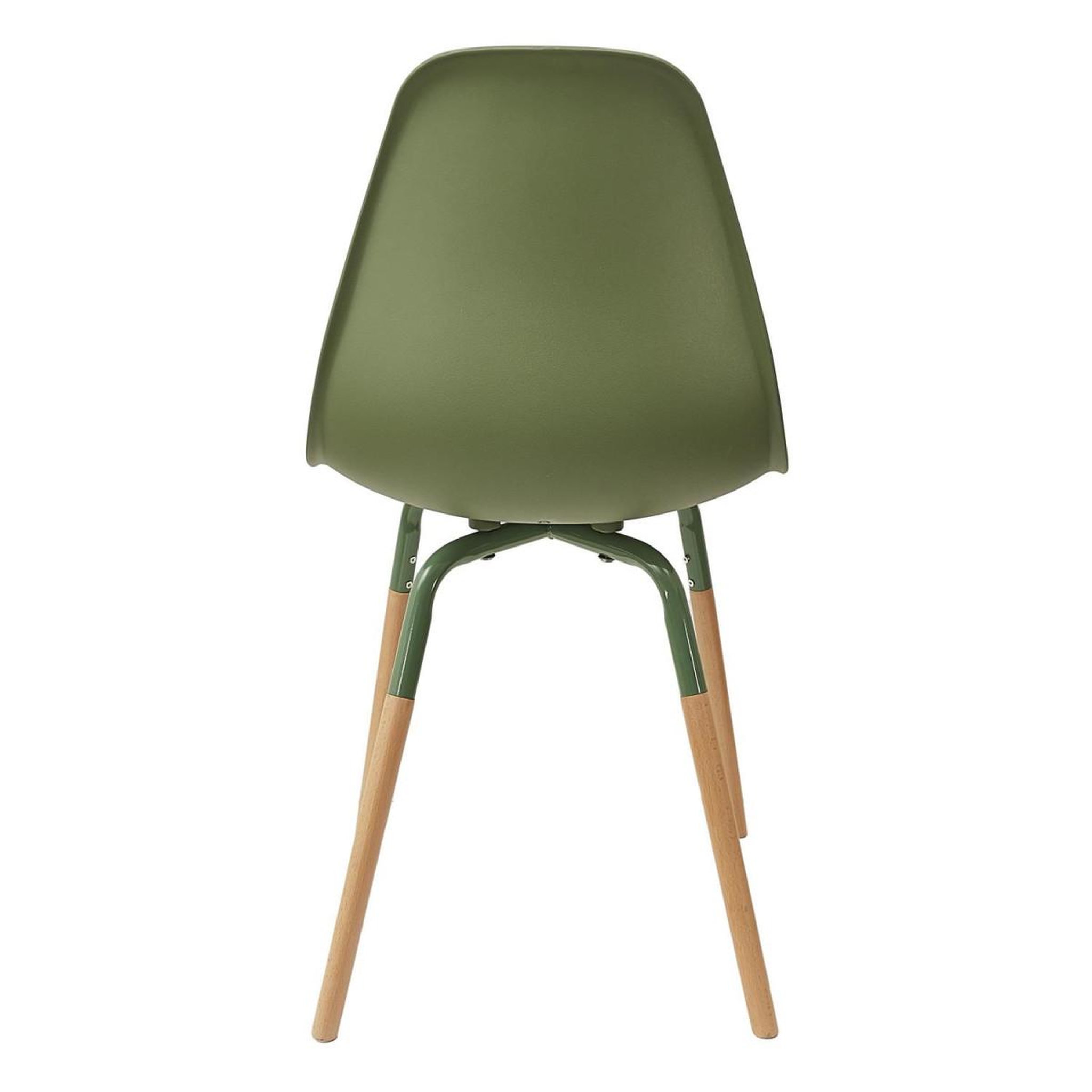 Voir la diapositive 5 : The Home Deco Factory Lot de 4 chaises scandinaves  phénix  81cm vert