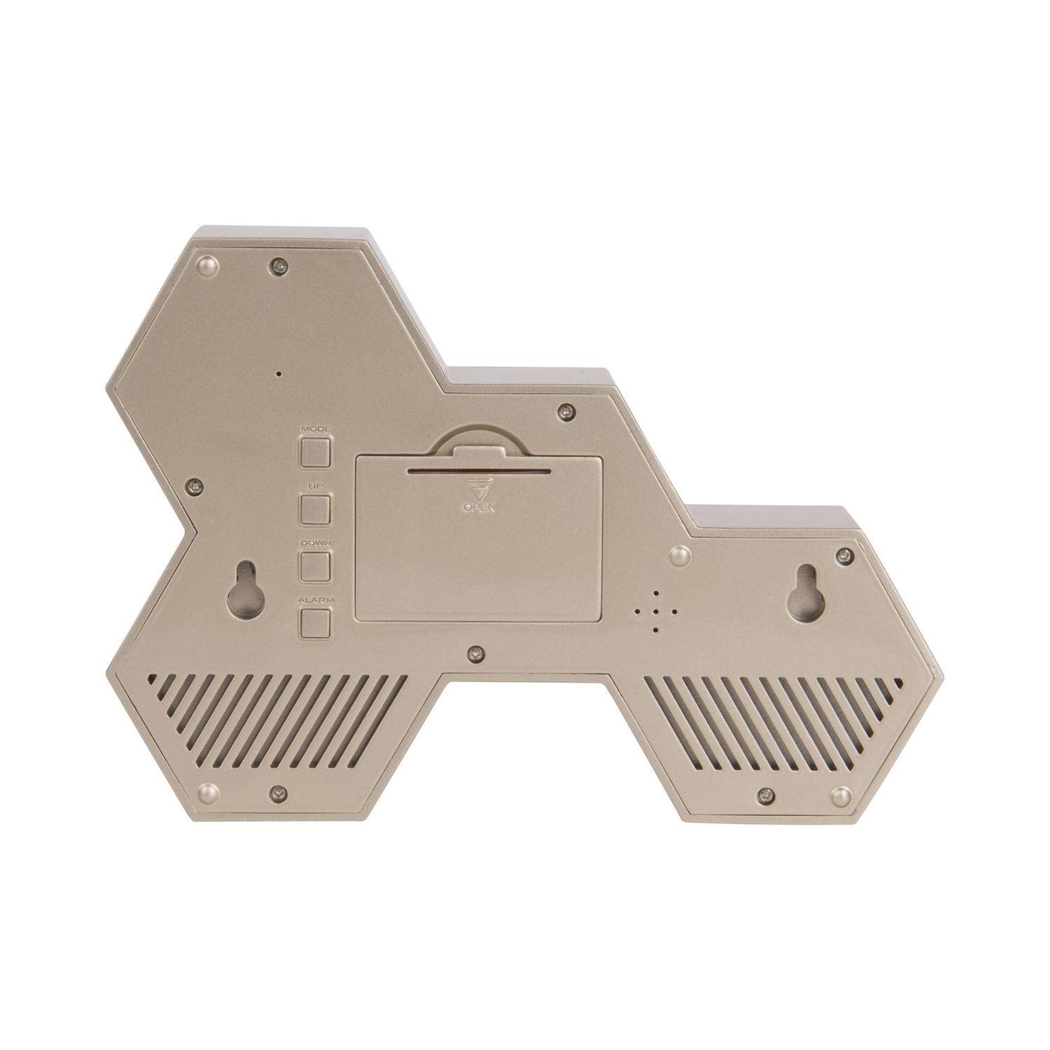 Voir la diapositive 2 : Karlsson Réveil Six 4 facettes hexagonale