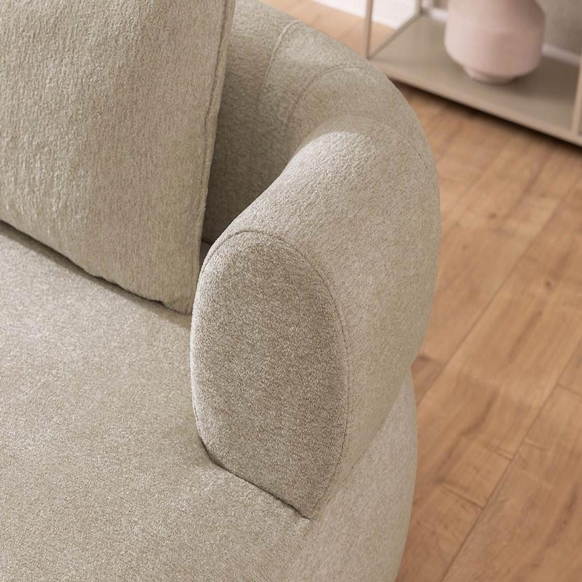 LISA DESIGN Angela - canapé d'angle droit 4 places en velours texturé