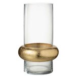 Paris Prix Vase Déco  Bague Cylindrique  35cm Transparent