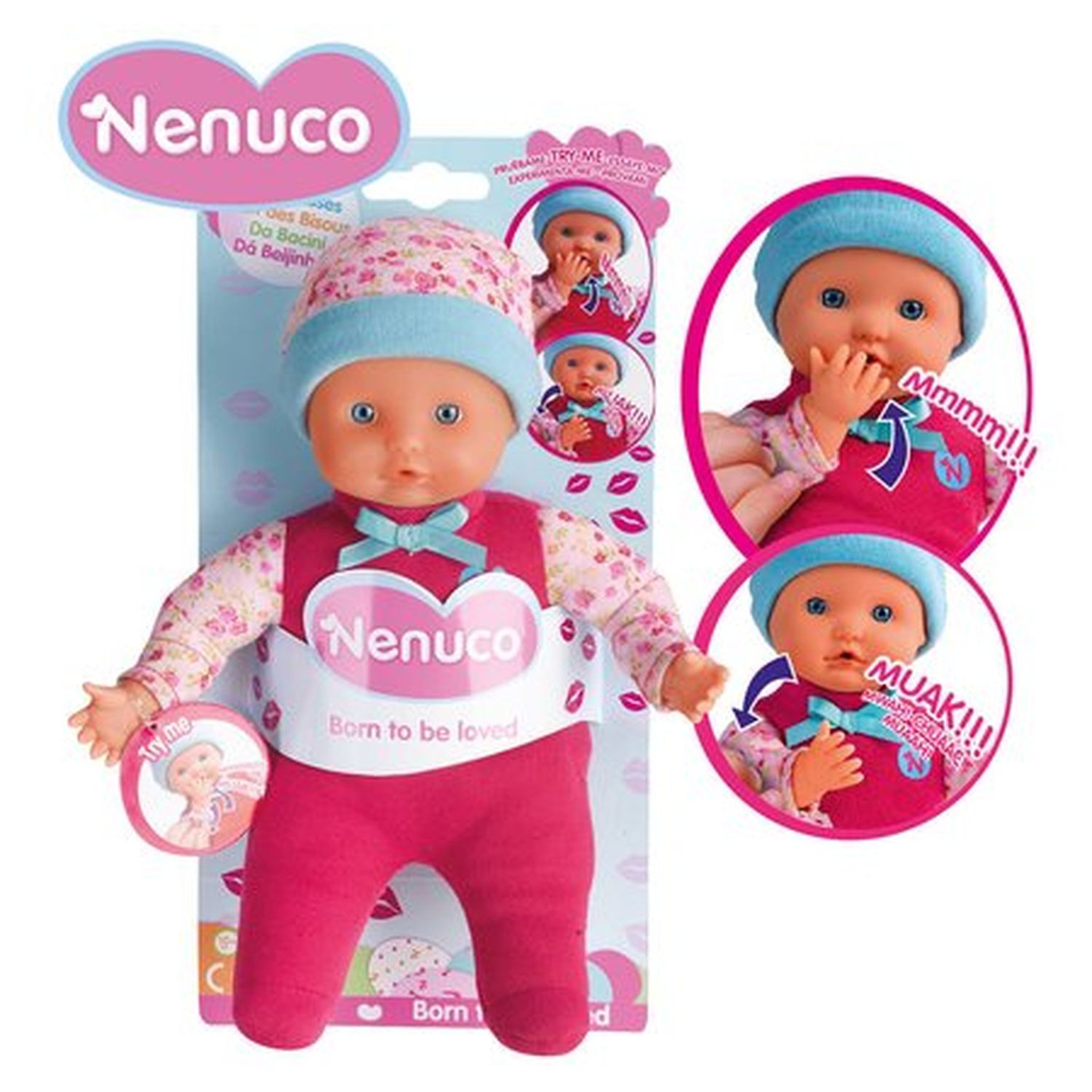 Voir la diapositive 2 : GP TOYS Poupon Nenuco fait des bisous