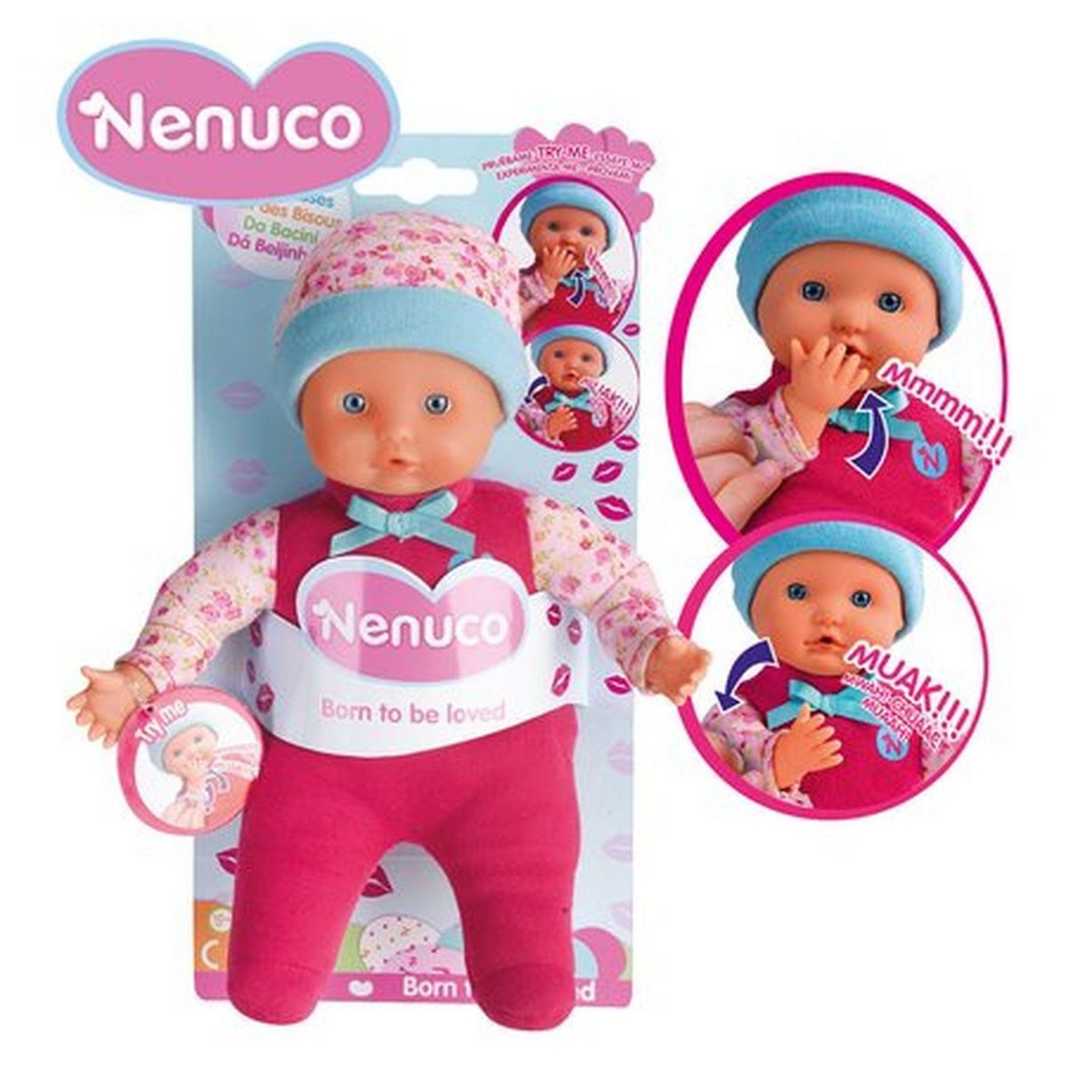 GP TOYS Poupon Nenuco fait des bisous