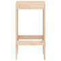 Voir la diapositive 4 : VIDAXL Tabourets de bar lot de 2 40x36x75 cm bois massif de pin